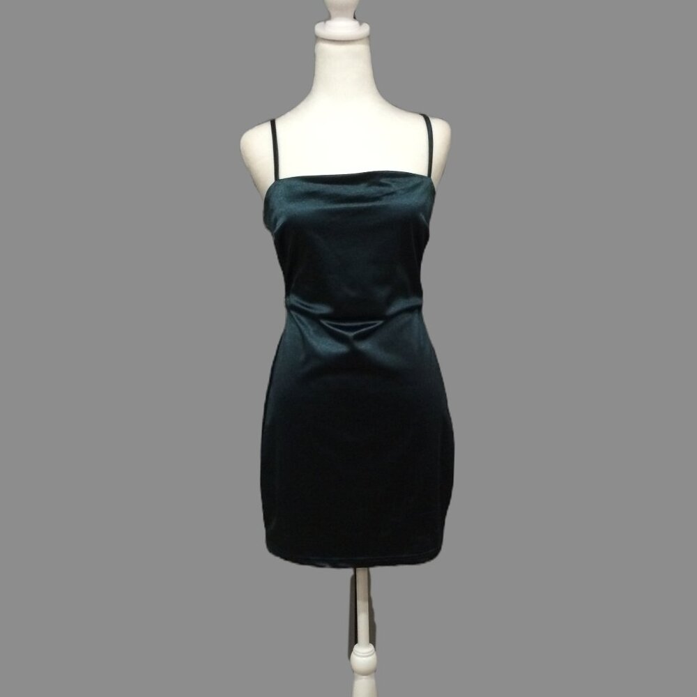 All in Favor Teal Dress